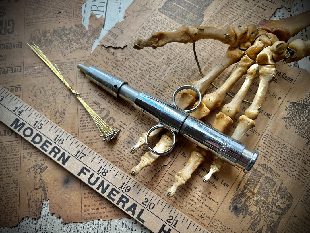 Embalming Injector Needle Gun & Wires - Etsy