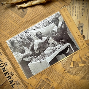 Victorian Post Mortem Cabinet Card Photograph