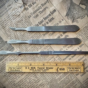 Embalming 3x Scalpels