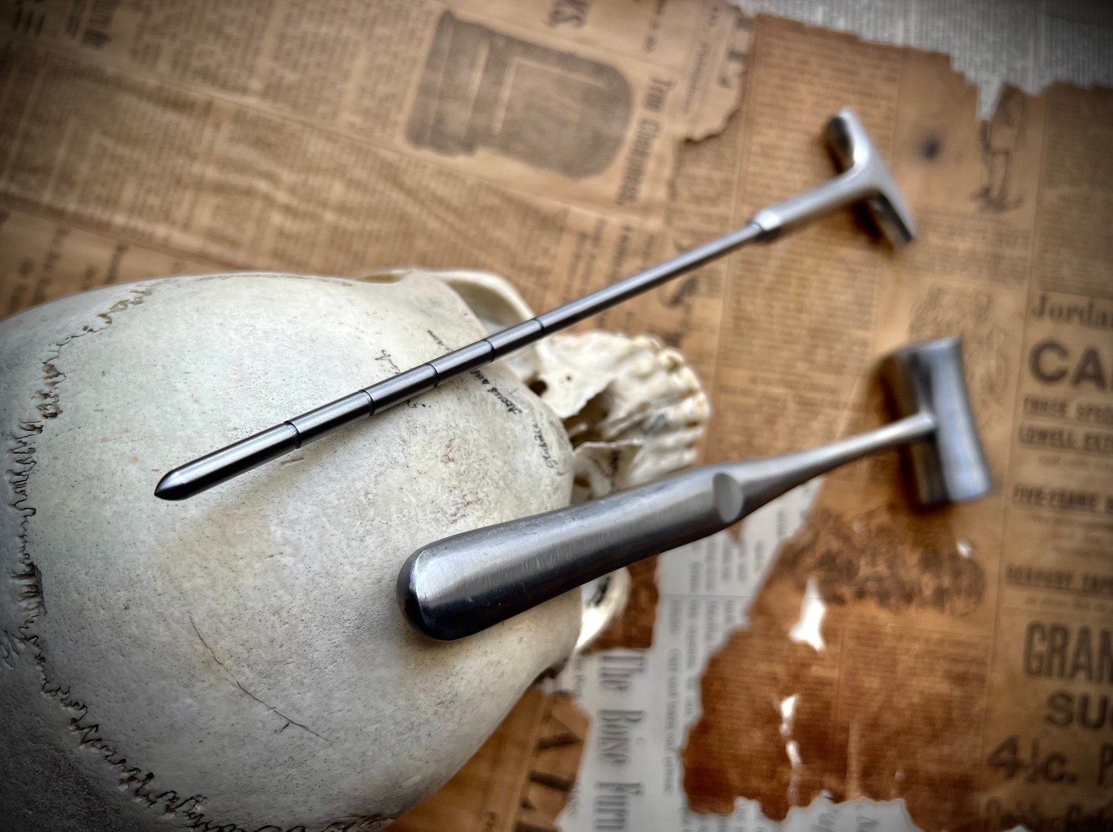 Lobotomy Orbitoclast & Hammer Surgical Medical Tools Etsy UK