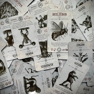 Baraja De Cartas De Oráculo Oculto Tarot