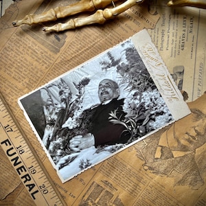 Victorian Post Mortem Cabinet Card Photograph