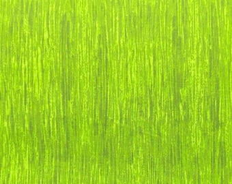 Green Fabric / 100% Cotton Fabric / Color Wave Lime Green / Fabric MDG / 44" wide