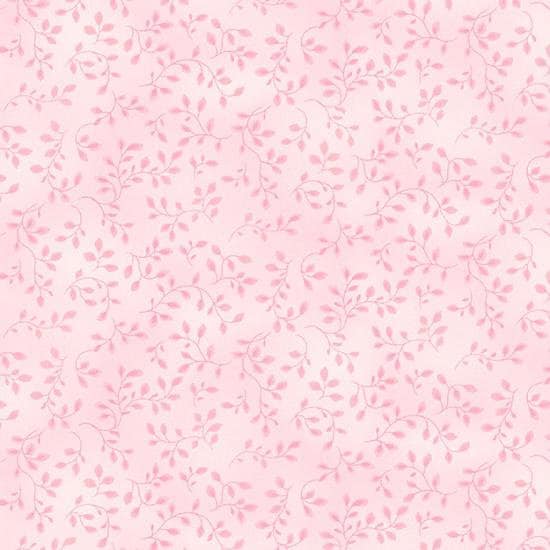 Powder Pink Tonal Fabric / 100% Quilting Cotton / Folio Basics Powder Pink 7755-20 / Pink Blender / Fabric by Henry Glass / 44" wide