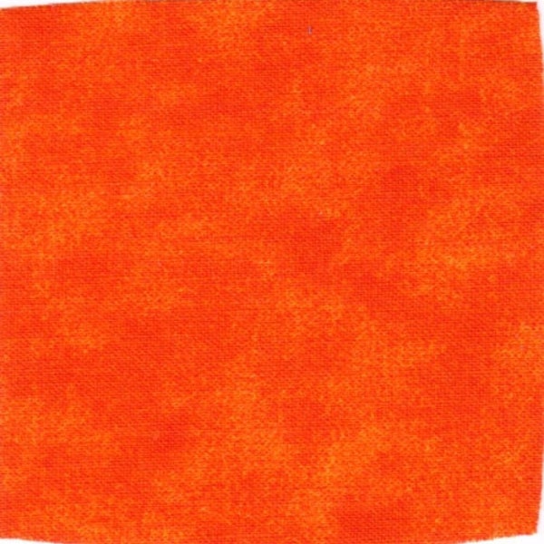 Orange Fabric / 100% Cotton Fabric / Orange Blender Fabric / Colorwash Cottons by Fabric Arts / 45" wide