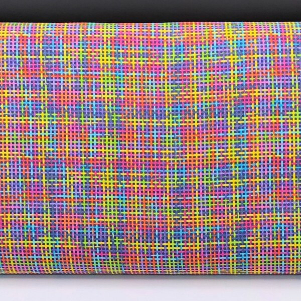 Rainbow Print Fabric / 100% Cotton Fabric / Weaver Fabric / Fabric by MDG / 44" wide