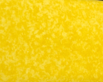 Yellow Tonal Fabric / 100% Cotton Fabric / Yellow Blender Fabric / Colorwash Cottons by Fabric Arts / 45&quot; wide