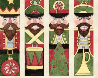 Christmas Fabric / 100% Cotton Fabric / Nutcracker Stripes 77506 / by Springs Creative / 44" wide