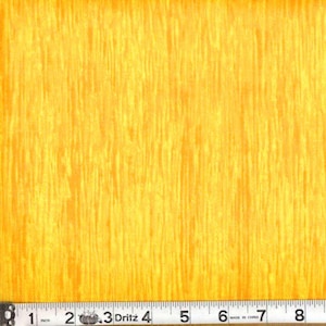 Yellow Orange Fabric / 100% Cotton Fabric / Color Wave Sunshine / Fabric by MDG / 44&quot; wide