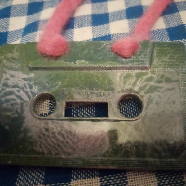 Original cassette tape necklace