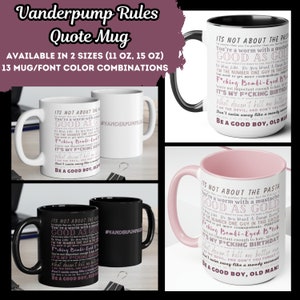 Vanderpump Rules Quote Mug Bravo Quote Cup Bravoholic Mug Pump Rules Cup Bravo Mug Shot Mug Bravo Addict Mug Bravo Fan Gift Funny Mug 11 oz
