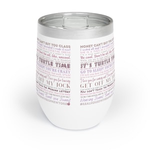 Real Housewives of New York Chill Wine Tumbler RHONY Quote Tumbler Bravo Quote Tumbler Bravo Quote Mug Bravo Gift for Friend Bravo Addict