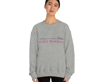 Adulting Crewneck Sweatshirt ~Legally~ Inspired Crewneck Funny Sweatshirt Pretty Graphic Tee Shirt Law School Graduation Gift Retro Movies