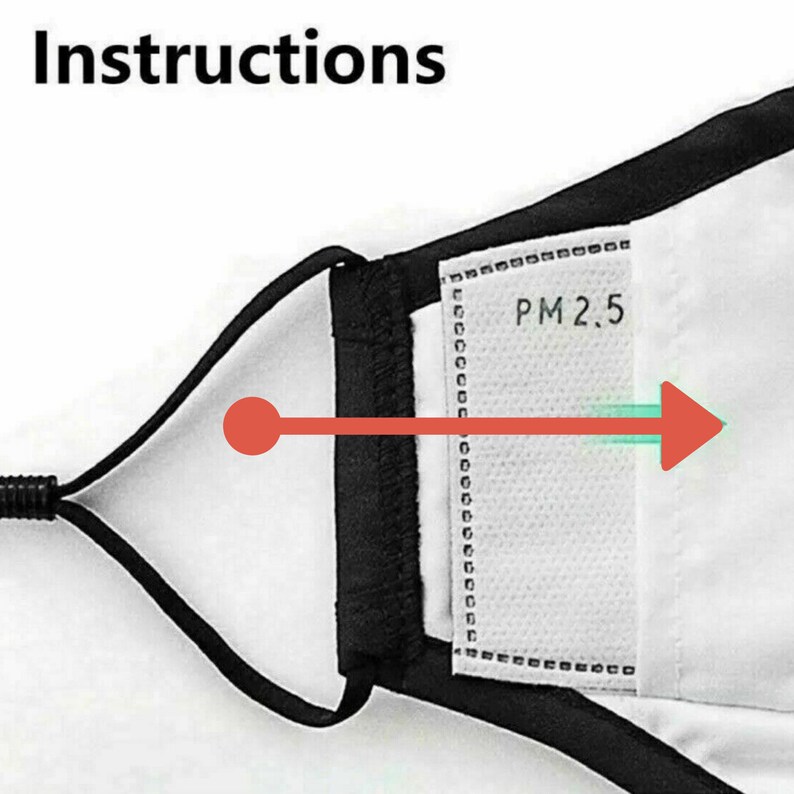 Reusable Activated Carbon Filters for Cloth Face Masks W/ Etsy