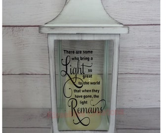 Memorial Luminary Lantern