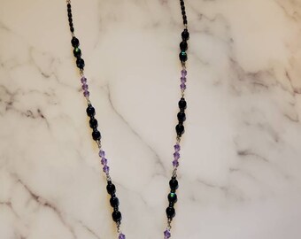 Portabadge Leopardato Viola Con Cordino Retrattile - Per Carte D'Identità E Badge - Foto 2