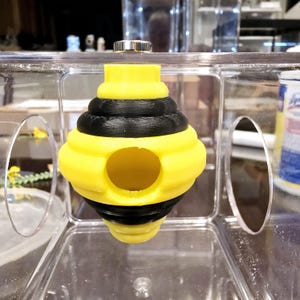3D Printable Beehive Hide for Jumping Spiders – STL & 3MF Files