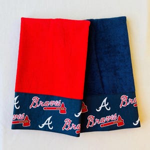 Atlanta Baseball Fan Hand Towel