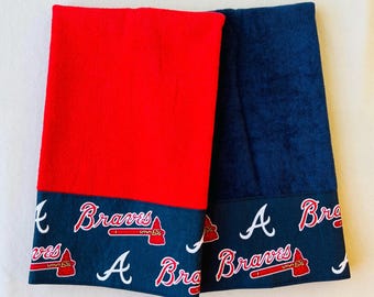 Atlanta Baseball Fan Hand Towel