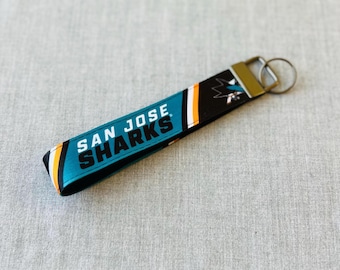 6" Key Fob Wristlet - San Jose Hockey Fan