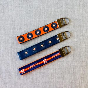 6" Key Fob Wristlet - Houston Baseball Fan