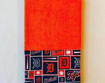 Hand Towel - Detroit Baseball Fan
