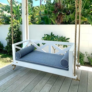 Malabar Outdoor Hanging Daybed/ Porch Swing