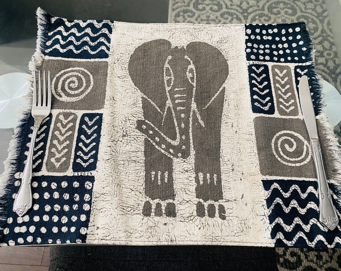 African Table Mats Table Mats African Placemat Table Decor Etsy