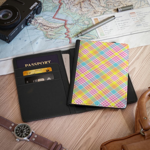 Slim passport travel document holder etsy