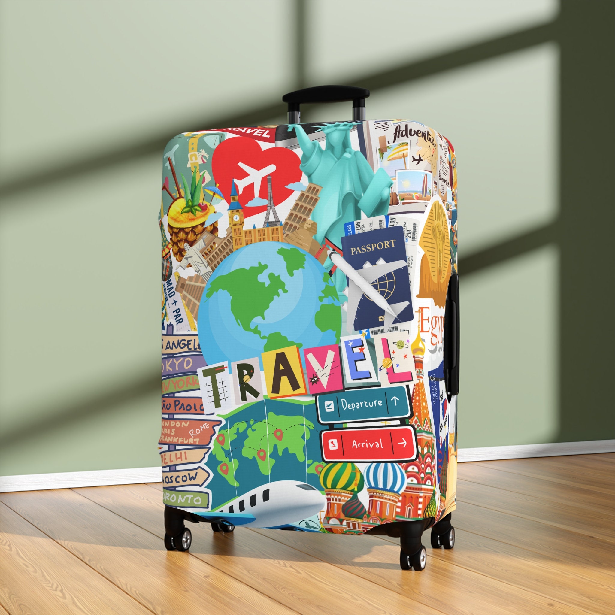 Housse De Protection Samsonite Pour Valise TA Revolution - Colorwave Bleu, Taille S, Neuve
