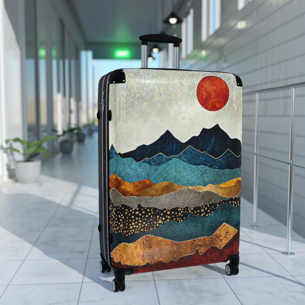 Hard Shell Luggage Etsy
