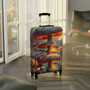 Bagagehoes - Koffer- en bagagebescherming - Reisbagageaccessoires - Wasbaar spandex polyester materiaal - Paddo's