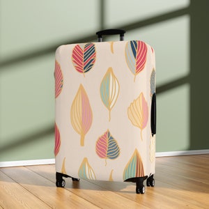 Minimalistische bagagehoes - beste kofferbescherming en bagagebeschermers - rekbaar polyester/spandex materiaal - verkrijgbaar in 3 maten