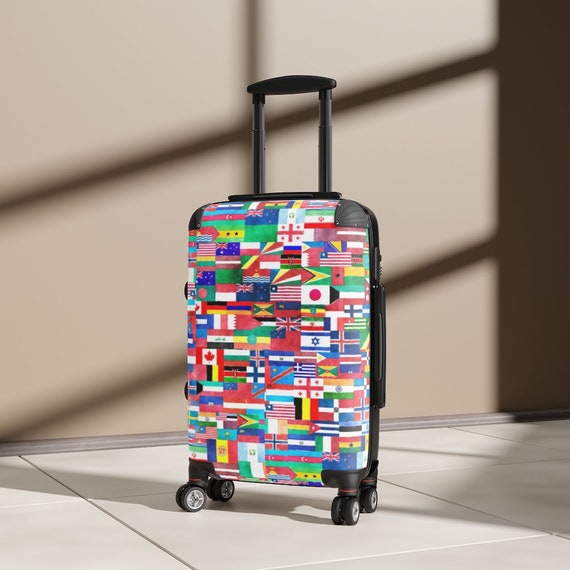 Custom print travel luggage