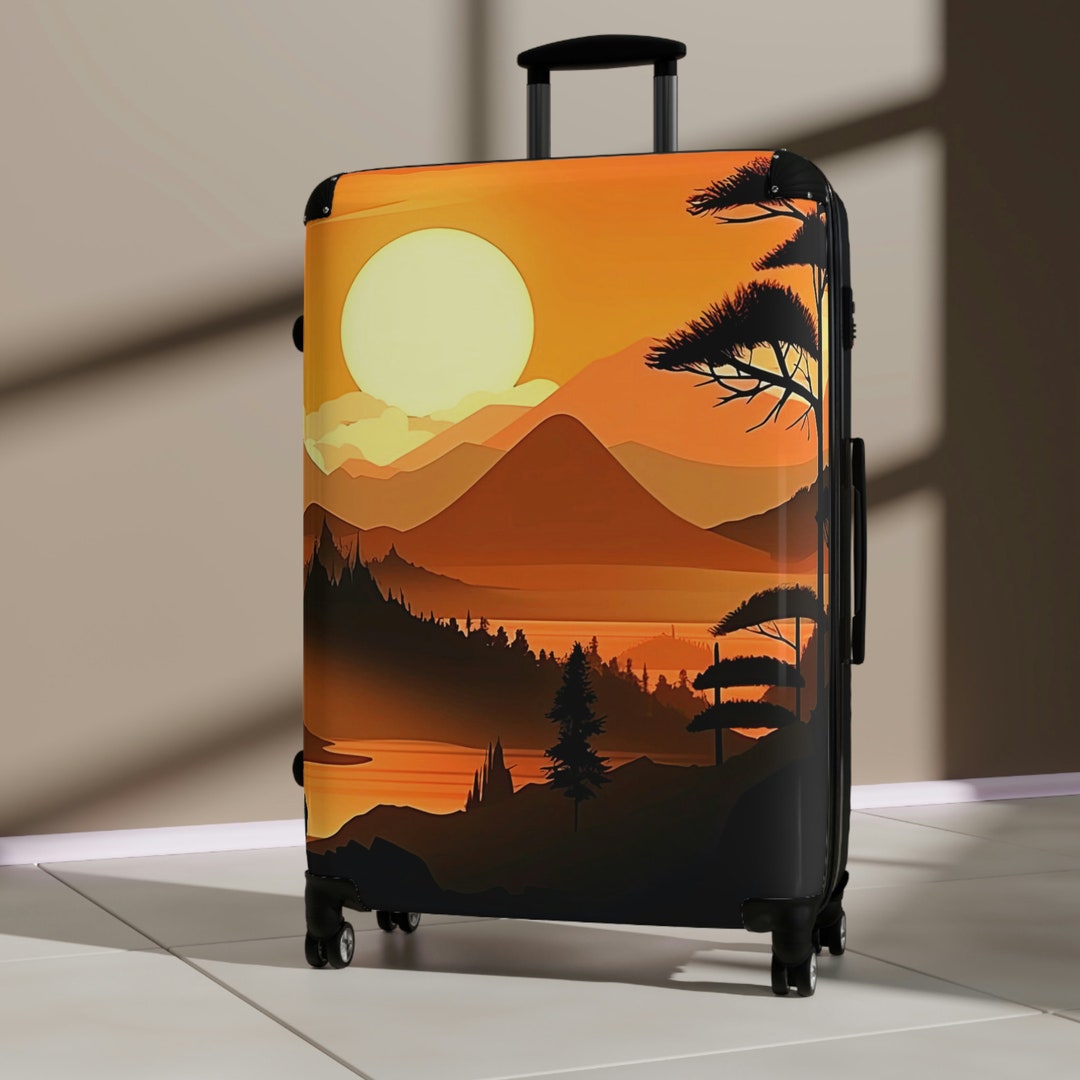 Hard Shell Rolling Luggage With Locks, TSA Approved Luggages, Travel