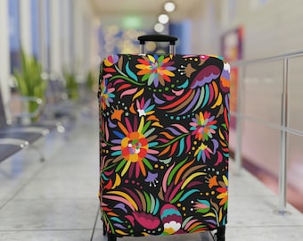 Luggage Cover - Mexican Art Print | Custom Print Luggage Protectors | Suitcase Covers | Travel Accessories | Baggage Cover | Gift