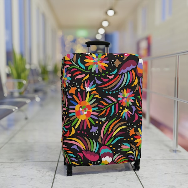 Luggage Cover - Mexican Art Print | Custom Print Luggage Protectors | Suitcase Covers | Travel Accessories | Baggage Cover | Gift