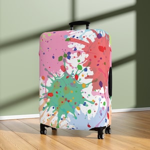Verfspetters - Bagagehoes - Koffer/bagagebeschermer - Reisaccessoires en -cadeaus - Materiaal polyester spandex - 3 maten beschikbaar