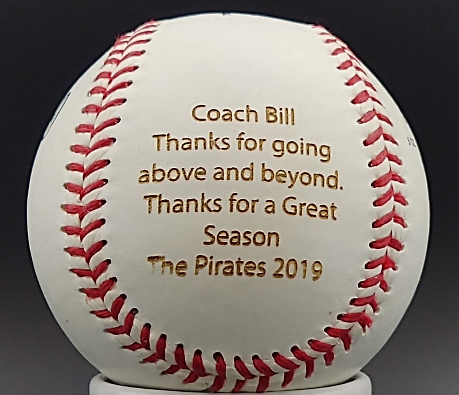 Laser Engraved Softball/baseball Etsy