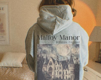 Dramione Hoodie Manacled Fanfiction Fanfic reading hoodie Dracotok sweatshirt Dark Academia clothing Booktok Bookish sweater Book Lover gift
