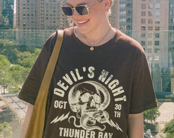 Devils Night shirt,  devil's night book merch, dark romance shirt four horsemen tee, bookish booktok smut reader spicy smutty books merch