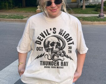 Devils Night Comfort Colors shirt, Four Horsemen tee, Dark Romance Bookish Booktok Smut spicy Smutty books Merch, Morally grey tshirt