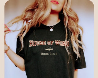 House of Wind Book Club acotar Comfort Colors® shirt OFFICIALLY Licensed Sarah J Maas merch SJM booktok bookish Nesta Archeron Cassian ACOSF