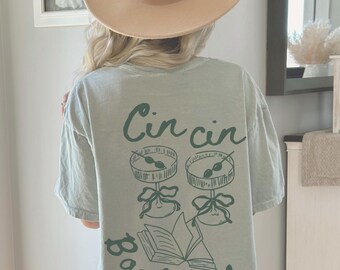 Book girlie funny cocktail shirt Martini shirt Hot girls read books smut reader book club merch bookish clothing preppy things old money