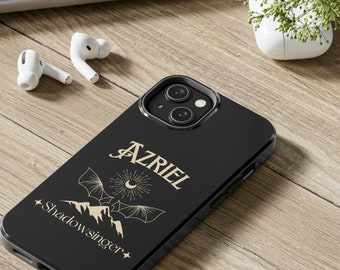 Azriel ACOTAR Phone Case, Azriel Shadowsinger iPhone 11 12 13 14 Sjm Officially Licensed Sarah J. Maas Merch Velaris Phone Case Bookish Case