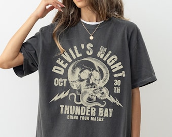Devils Night Comfort Colors shirt, Four Horsemen tee, Dark Romance Bookish Booktok Smut spicy Smutty books Merch, Morally grey tshirt