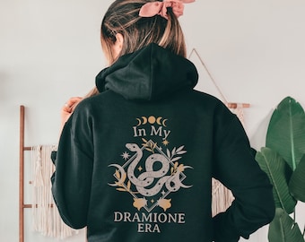 Dramione Era Hoodie Manacled Fanfiction Fanfic reading sweatshirt Dracotok Dark Academia clothing Booktok Bookish sweater Book Lover gift