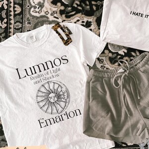 Spark Of The Everflame Comfort Colors shirt, Licensed Penn Cole Merch Kindreds Curse Saga Lumnos Diem Bellator Luther Corbois Booktok tee