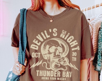 Devils Night Comfort Colors shirt, Four Horsemen tee, Dark Romance Bookish Booktok Smut spicy Smutty books Merch, Morally grey tshirt