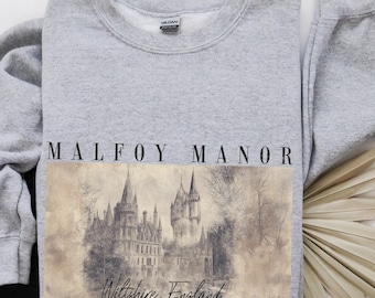 Dramione sweatshirt Fanfiction Manacled merch Dramione crewneck fanfic sweater Dracotok gift Wizard world Dark Academia